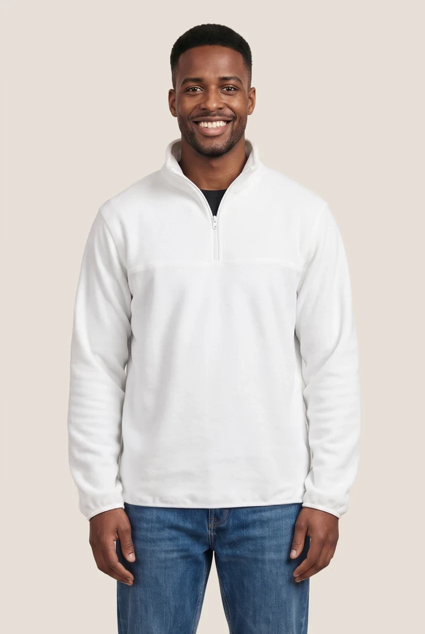 Chandail polaire à zip