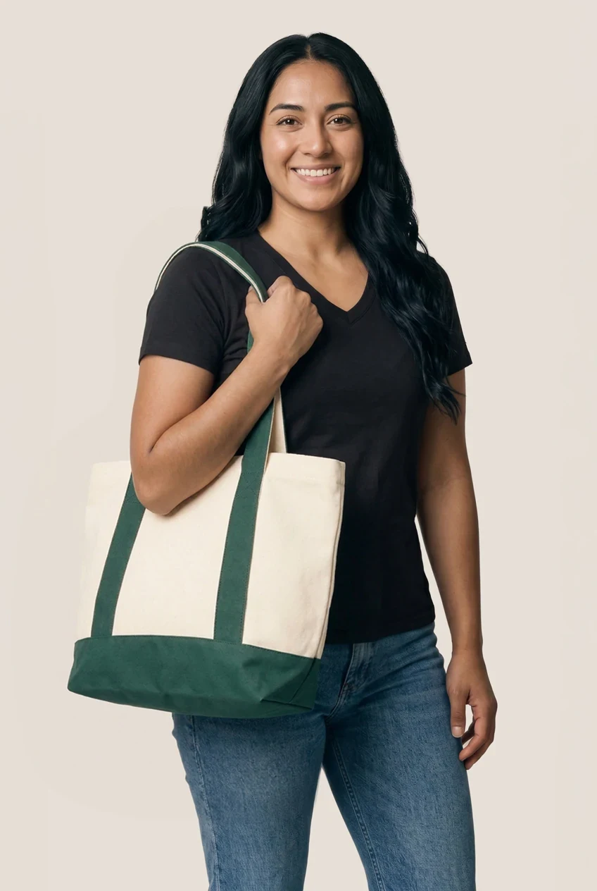 Sac fourre-tout deux couleurs