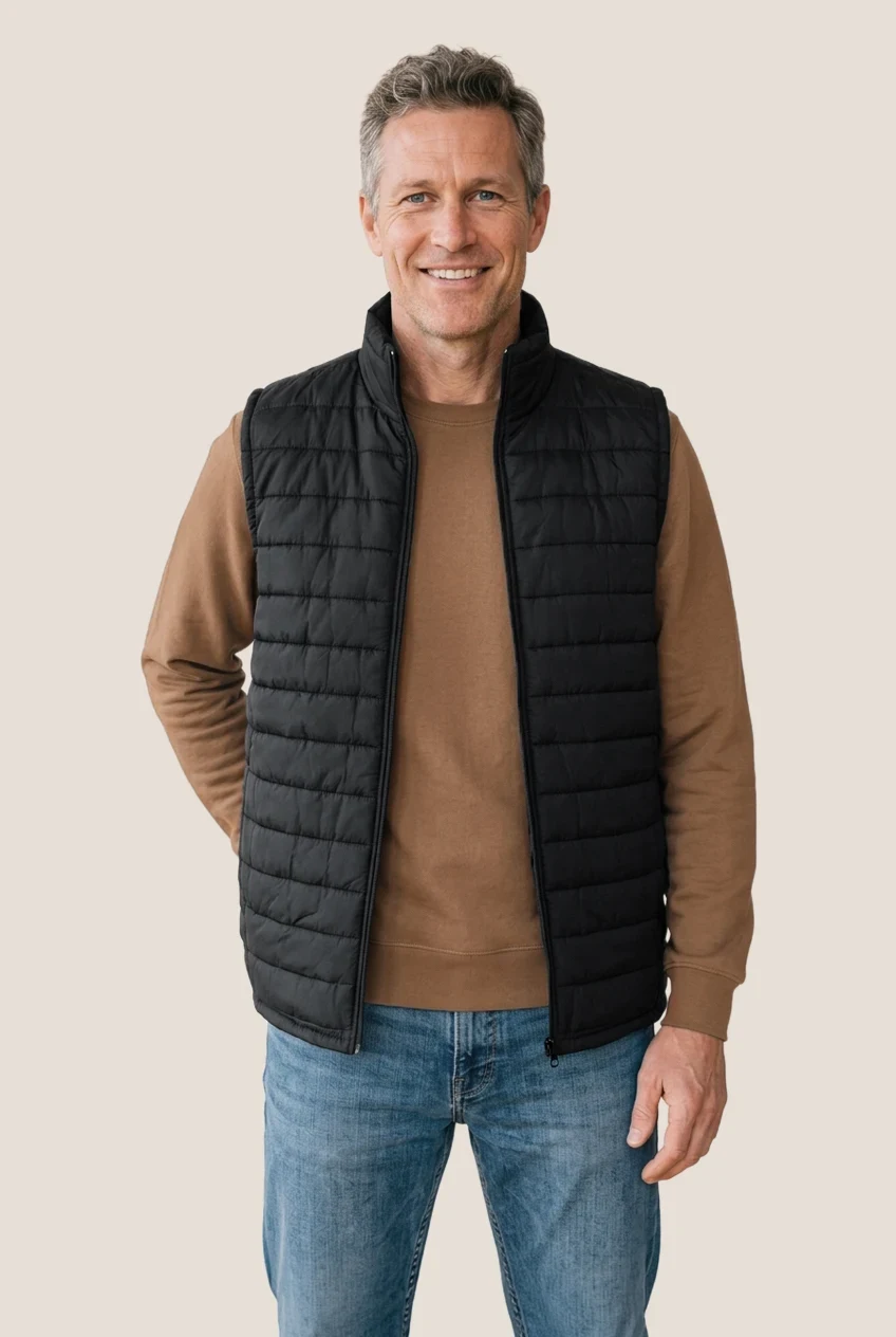 Veste matelassée sans manches