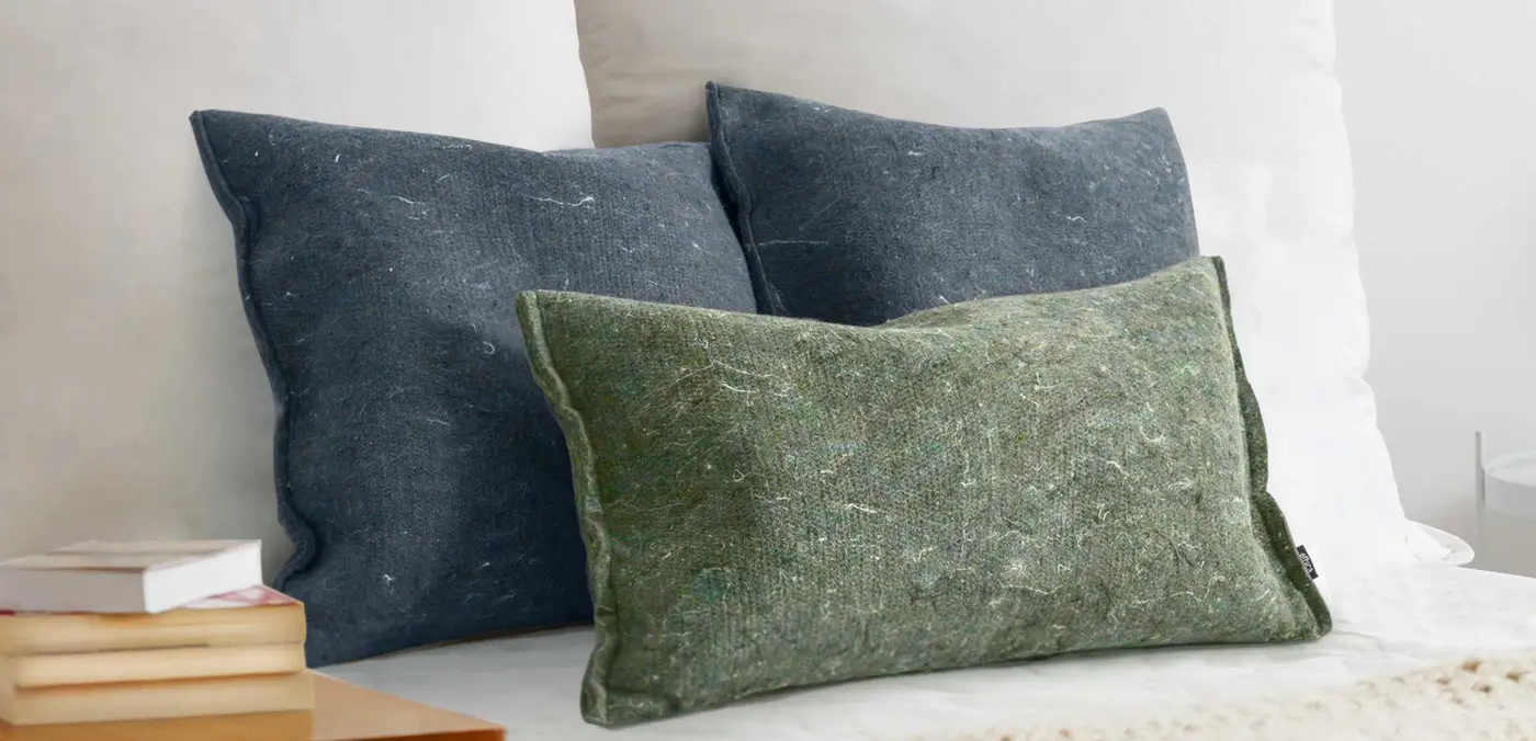 Attraction lance une collection de coussins écoresponsables fabriqués localement à partir de chutes textiles