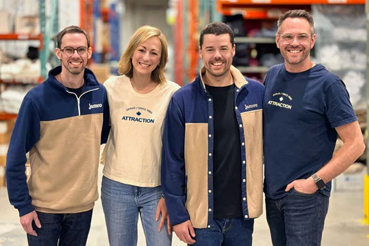 Benoît Quimper, Julia Gagnon, Bruno Renaud and Sébastien Jacques