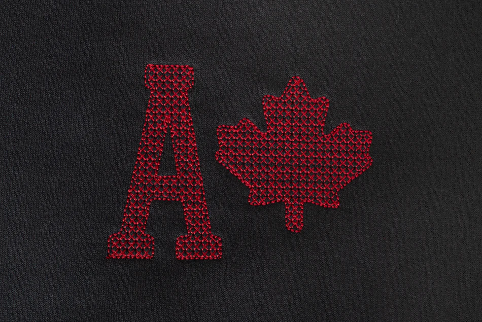 Broderie points de croix