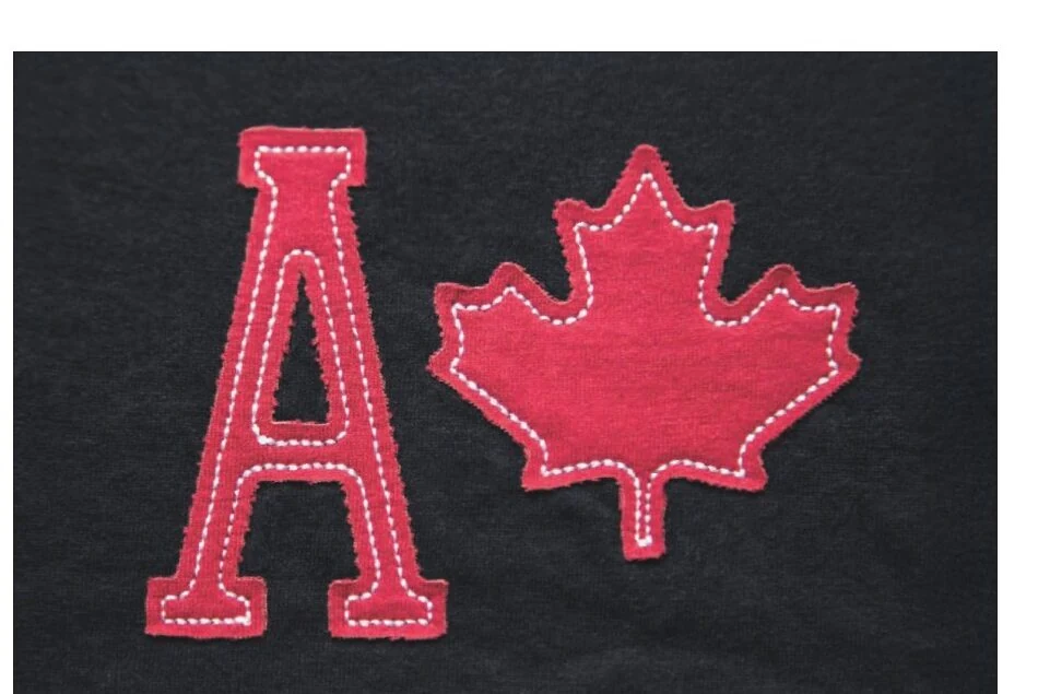 Appliqué simple de jersey