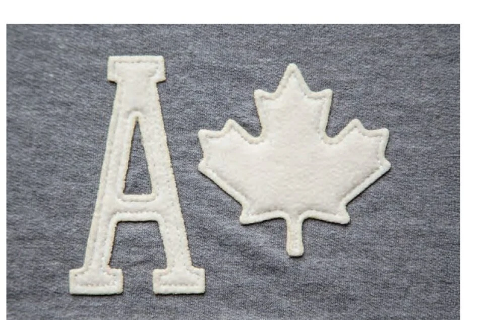 Appliqué simple de feutre souple