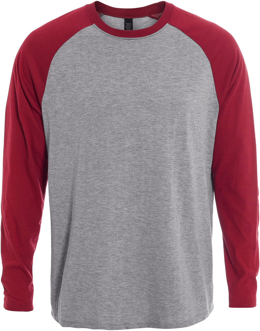 Download 109 - Unisex raglan long sleeve t-shirt - Attraction